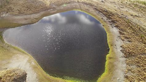 Laguna Radian Huaraz Ancash Andes Cordillera Blanca Peru Drone