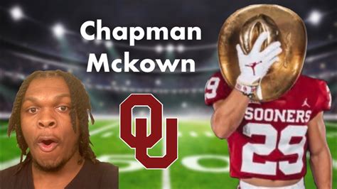 Chapman Mckown Highlights Reaction Oklahoma Football Commit Youtube