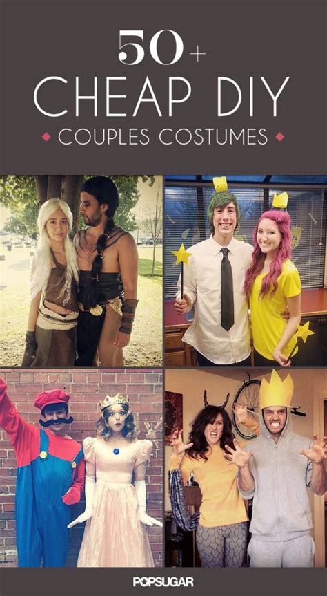 47 Easy DIY Halloween Costumes For Couples Halloween Costumes Diy