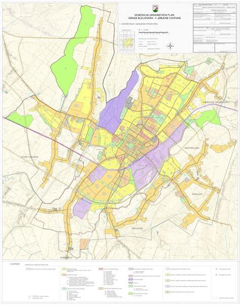 PDF GENERALNI URBANISTIČKI PLAN GRADA BJELOVARA II GOSPODARSKA