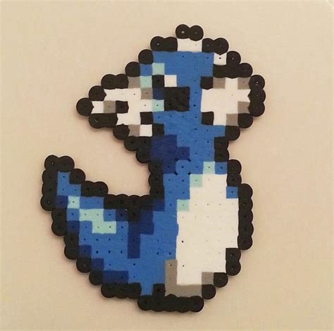 Perler Dratini By Sminkle On Deviantart Perler Perler Beads Diy