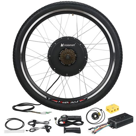 Voilamart 26 Rear Wheel Electric Bicycle Conversion Kit 48V 1500W E