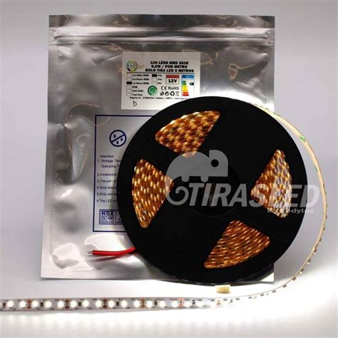 Tira Led V W Leds M Luz Blanca K Longtitud Metros