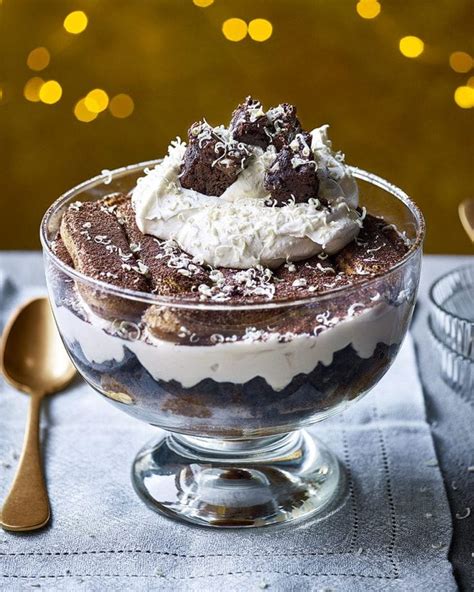 Baileys Chocolate Tiramisu Trifle Trifle Dessert Recipes Trifle