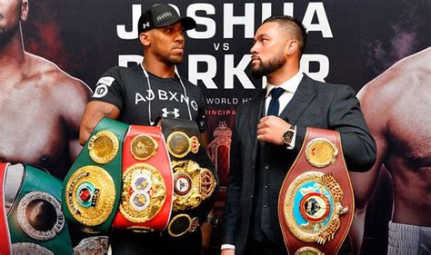 Joseph Parker vs Anthony Joshua: All you need to know - Daily Post Nigeria