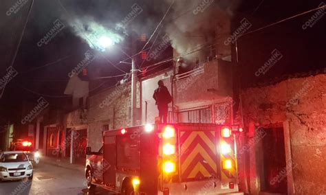 Se incendia vivienda en la Zona Centro de Pénjamo Comunik Noticias