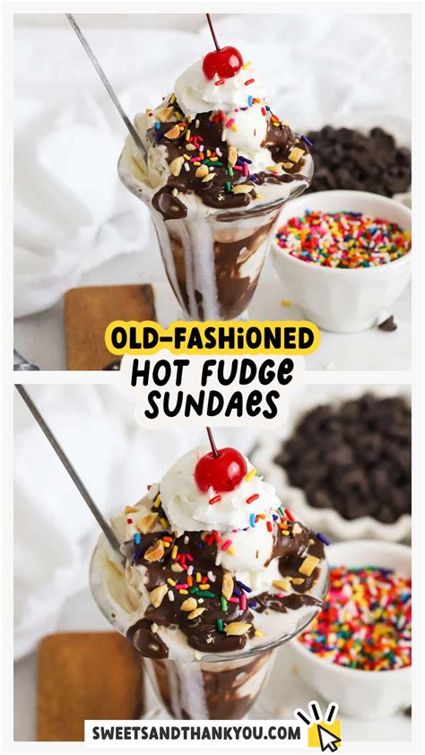 Classic Hot Fudge Sundae Recipe With Homemade Sauce