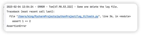 Python Logging Ruhai S Blogs