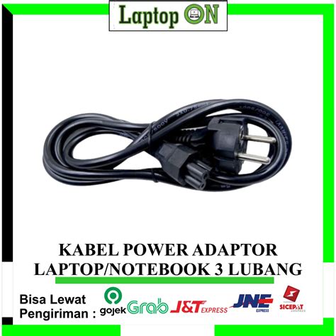 Jual Kabel Power Laptop Kabel Adaptor Laptop 3 Lubang Shopee Indonesia