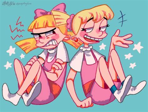 Pin By Sarah On Fanart Central Hey Arnold Arnold And Helga Cartoon