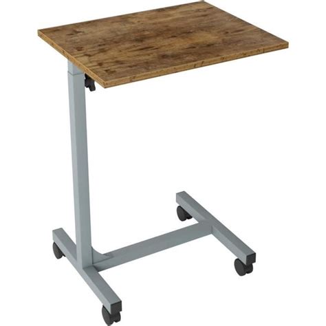 Sogeshome Table D Appoint Table De Lit Mobile R Glable En Hauteur Avec