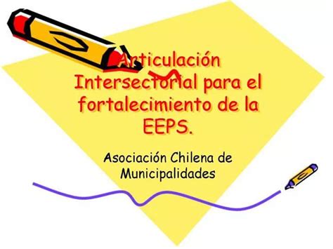 PPT Articulaci N Intersectorial Para El Fortalecimiento De La EEPS