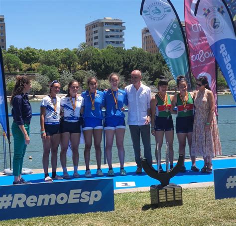 Medalla De Plata En El Campeonato De Espa A De Remo Ol Mpico Para Paula