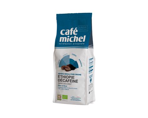 Pur arabica Décaféiné Éthiopie Moulu biologique et équitable 250gr I