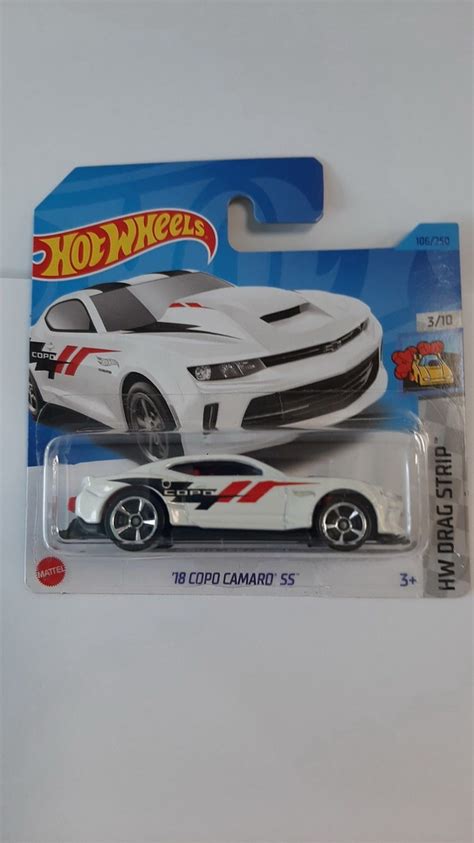 Машинка коллекционная Hot Wheels 18 Copo Camaro Ss купить с доставкой по выгодным ценам в