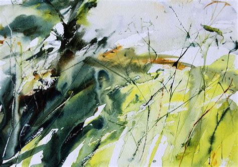 Adrian Homersham Fine Artist Abstract Watercolor Landscape