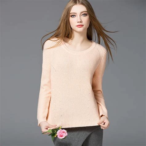 2016 Autumn Winter Women Fashion Sweaters And Pullovers Hollow Out