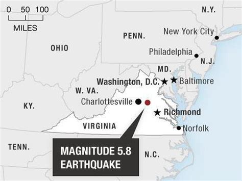 5 8 Magnitude Earthquake Rattles East Coast Wbur News