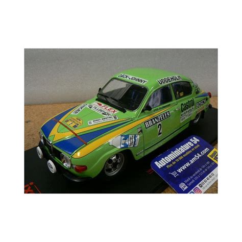 1976 Saab 96 V4 N2 Blomqvist Sylvan Swedish Rally 18RMC085B Ixo Models