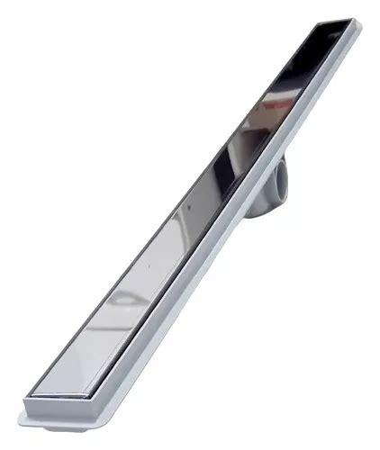 Ralo Linear Grelha Inox X Cm Colar Piso Sifonado Parcelamento Sem Juros