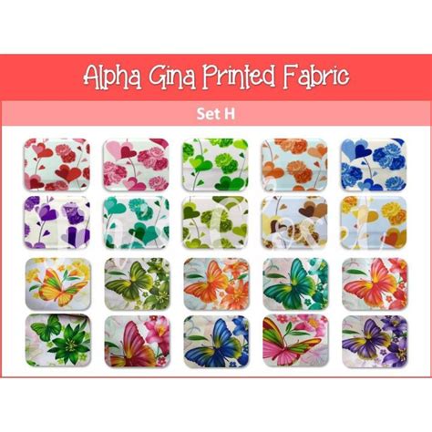 Gina Cloth Per Yard ♝printed Alpha Geena Gina Pongee Fabric Tela