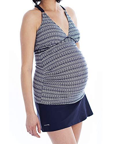 Oceanlily Cross Back Maternity Swimwear Pregnancy Swimsuits Bathing