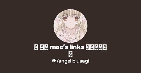 ୨୧ Maes Links εїз˚⋆ ꒱ Twitter Instagram Tiktok Linktree