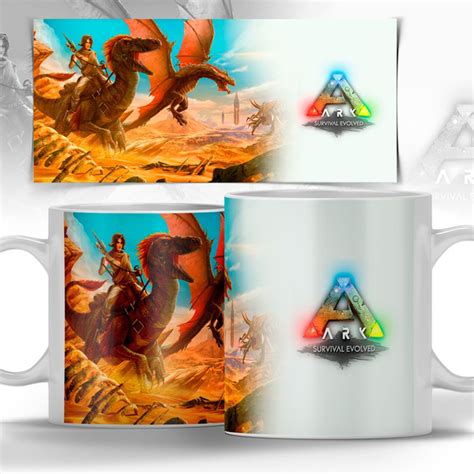 Кружка PRINT MASTER "Ark Survival Evolved Арк Пустыня", 330 мл - купить ...