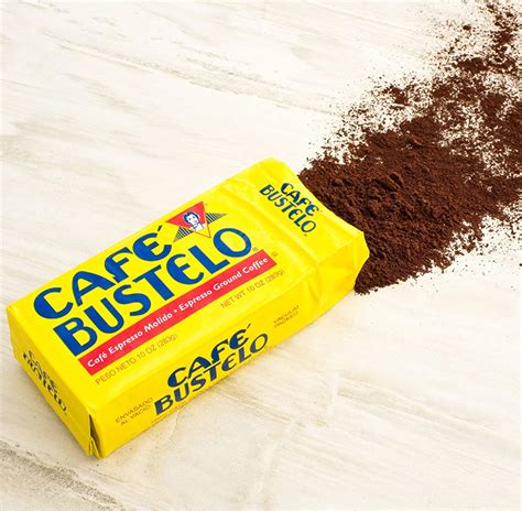 Café Bustelo Espresso Dark Roast Ground Coffee Brick 16 Ounces Pack