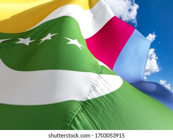 India Flag Big Folds Waving Close Stock Photo Shutterstock