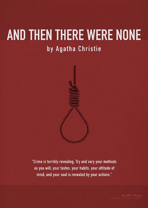 And Then There Were None By Agatha Christie Greatest Books Ever Art