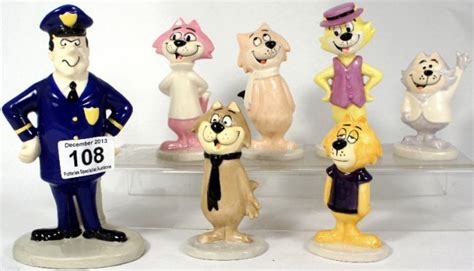 Beswick Set Of Top Cat Figures Comprising Officer Dibbl Lot 108