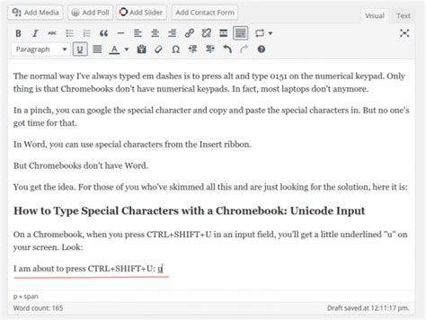 Type Special Characters with a Chromebook (Accents, Symbols, Em Dashes)