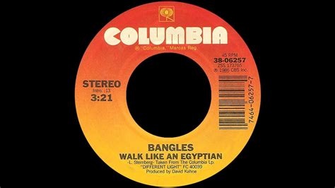 The Bangles Walk Like An Egyptian Extended Meow Mix Acordes