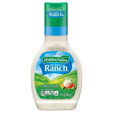 Hidden Valley Original Ranch Salad Dressing And Topping Shop Dressing Oil And Vinegar At H E B