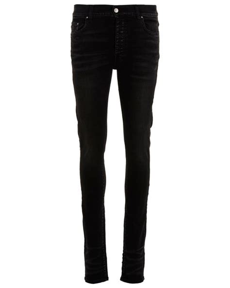 Amiri Stack Jeans In Black For Men Lyst