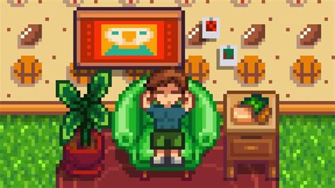 Farmhouse Interior Based On Alex Stardew Valley Youtube