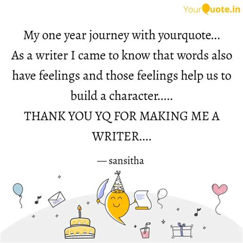 My One Year Journey With Quotes Writings By Nikitha YourQuote