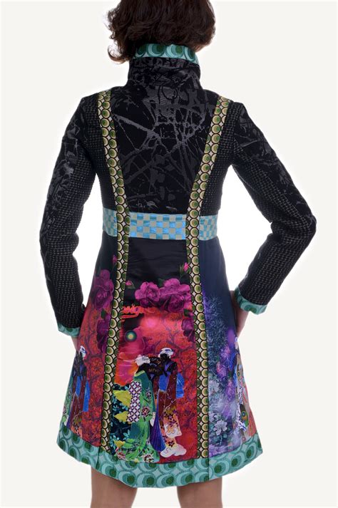 The Final Desigual Coats Sale Patchwork