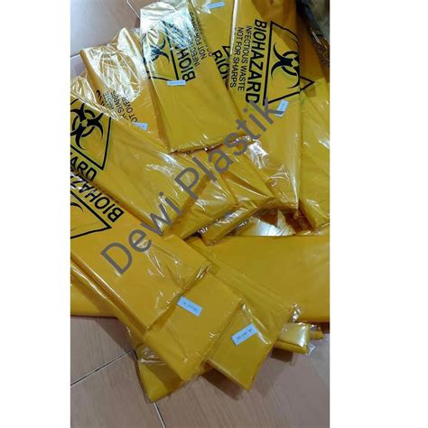 Jual Terlaris Today Plastik Kuning Limbah Medis Logo Infeksius