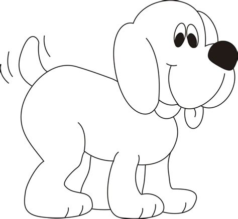 Perro Gracioso Para Colorear Imprimir E Dibujar ColoringOnly