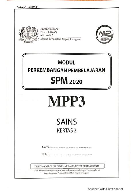 PDF GuruBesar My Trial Sains SPM Trg 2020 Mpp3 Scanned With