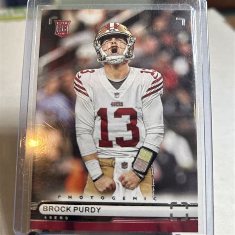 2022 Panini Chronicles Photogenic PH 36 Brock Purdy RC EBay