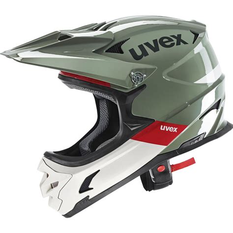 Uvex Hlmt Bike Kask Rowerowy Full Face Zielono Bia Y Uvex Sport