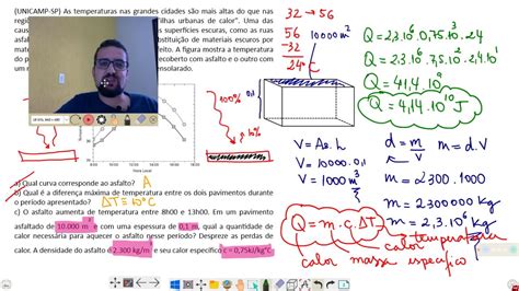 Aplicação da Equação Fundamental da Calorimetria UNICAMP YouTube