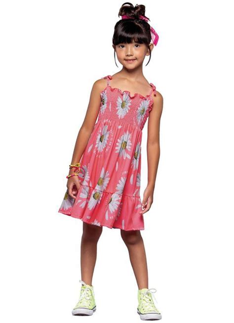 Vestido Infantil Pink Nanai