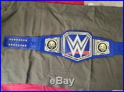 NEW WWE Blue Universal Championship Belt Adult Size Wrestling Replica