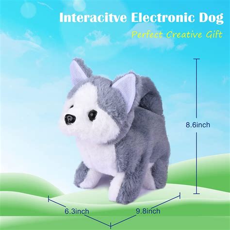 Worwoder Juguete Electr Nico Interactivo De Peluche Para Perros Perro