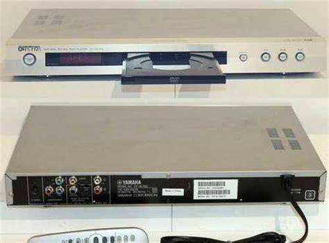 Двд/сд-плеер Yamaha DV-100 made in Japan | Festima.Ru - Мониторинг ...