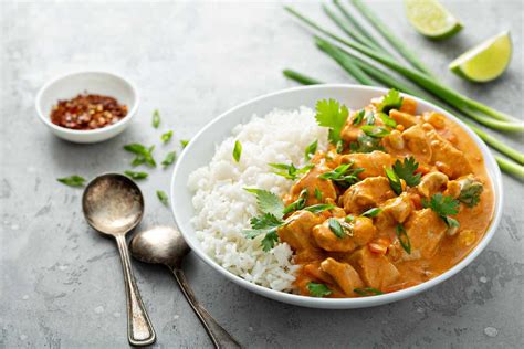 Rotes Curry mit Hähnchen und Reis Fränkische Rezepte Rezepte Tipps